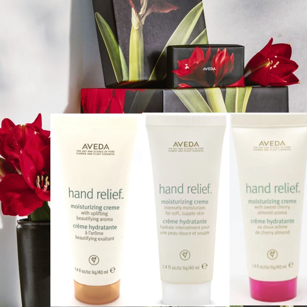 3 PK AVEDA Hand Relief Lotion Travel Trio $18
